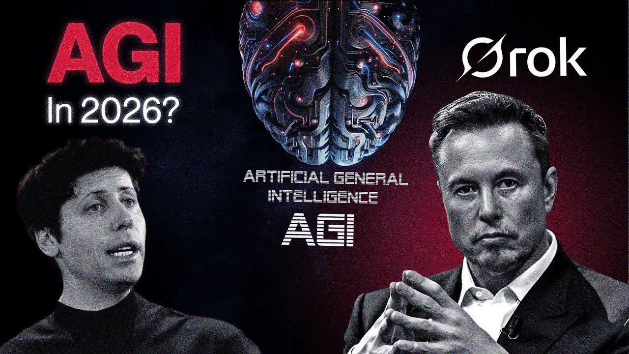 Elon Musk’s 2026 AGI Prediction Explained  OpenAI, Anthropic & DeepMind Agre