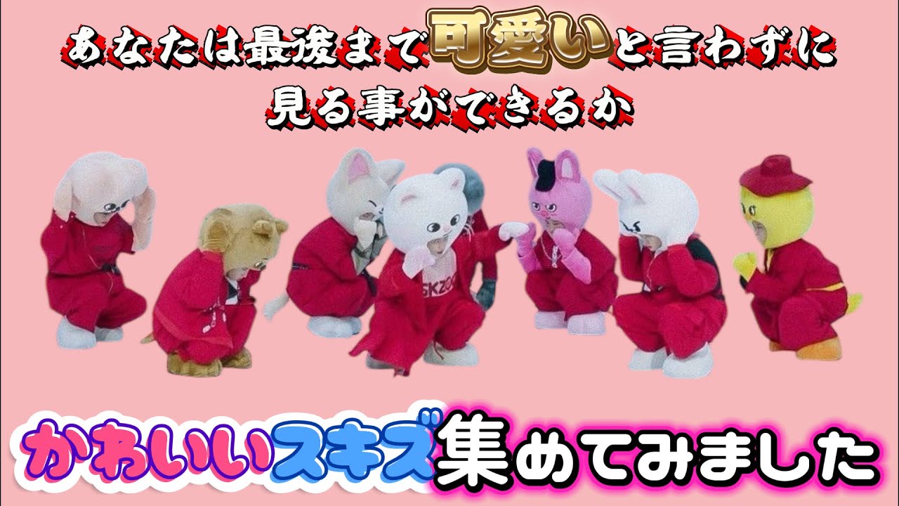 【straykids】主的かわいいシーン集めてきました!!【かわいい我慢】