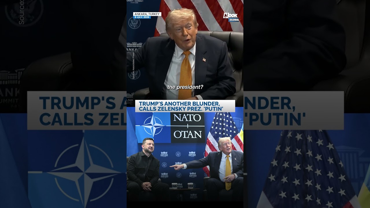 Неловкий момент с Трампом: &laquo;Вопрос президенту Путину?&raquo; Зеленскому