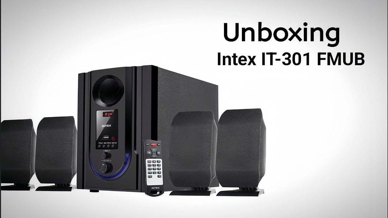 Intex IT-301 FMUB 60W Multimedia Speaker System - In-Depth Review"