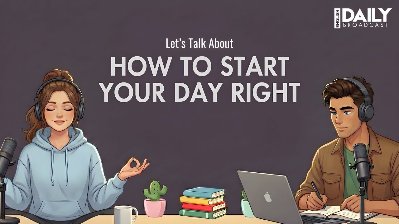 Start Your Day Right | My Morning Routine to Learn English | Daily English Learn