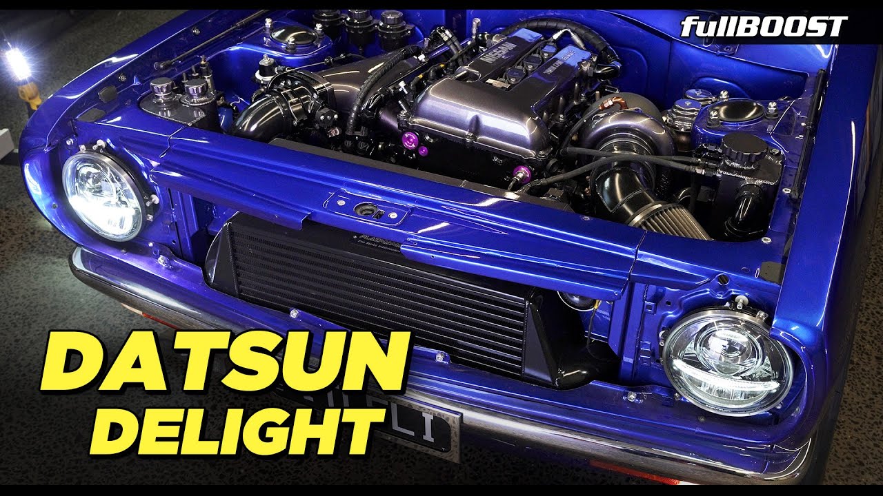 This BIG power Datsun 1200 Ute is a beauty