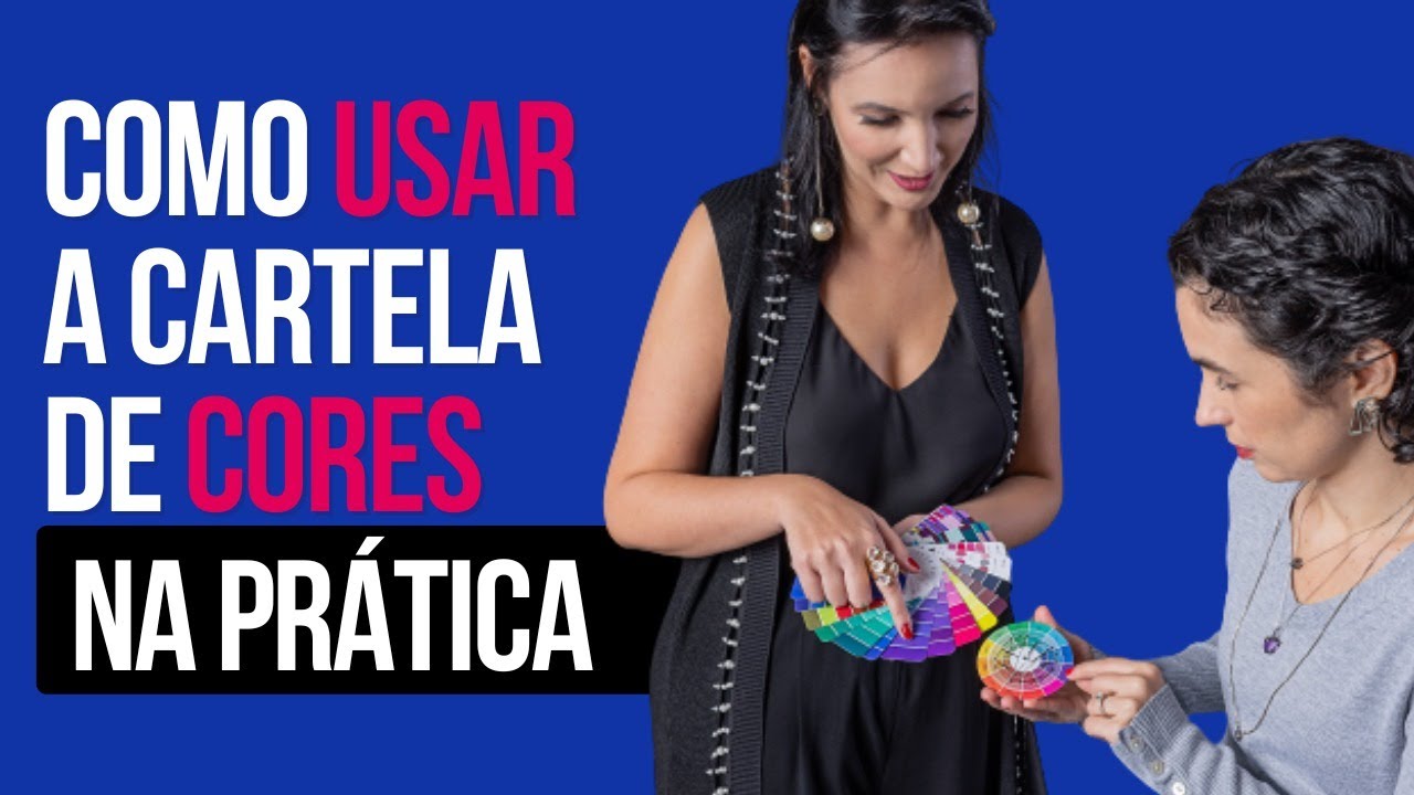 Como usar a cartela de cores - por Duda Accioly