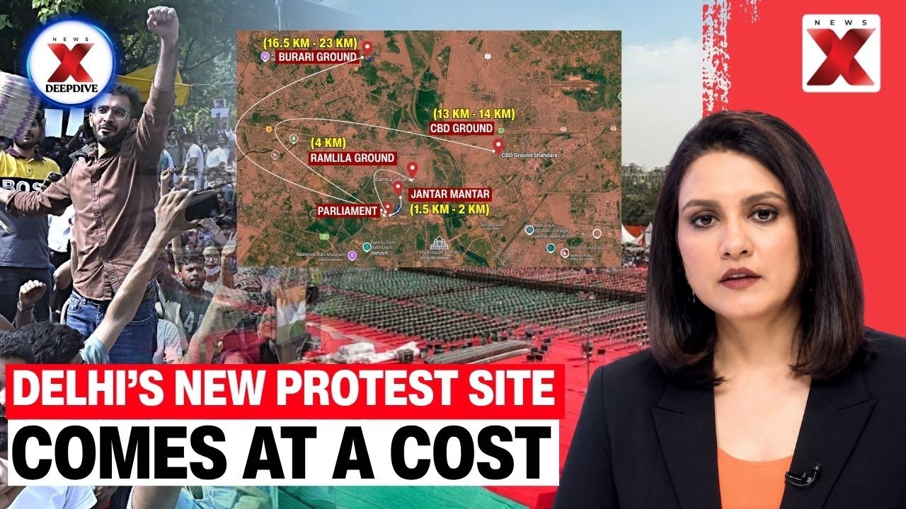 Delhi&rsquo;s New Protest Sites: Bigger Grounds, Farther From Power? | NewsX Deepdive
