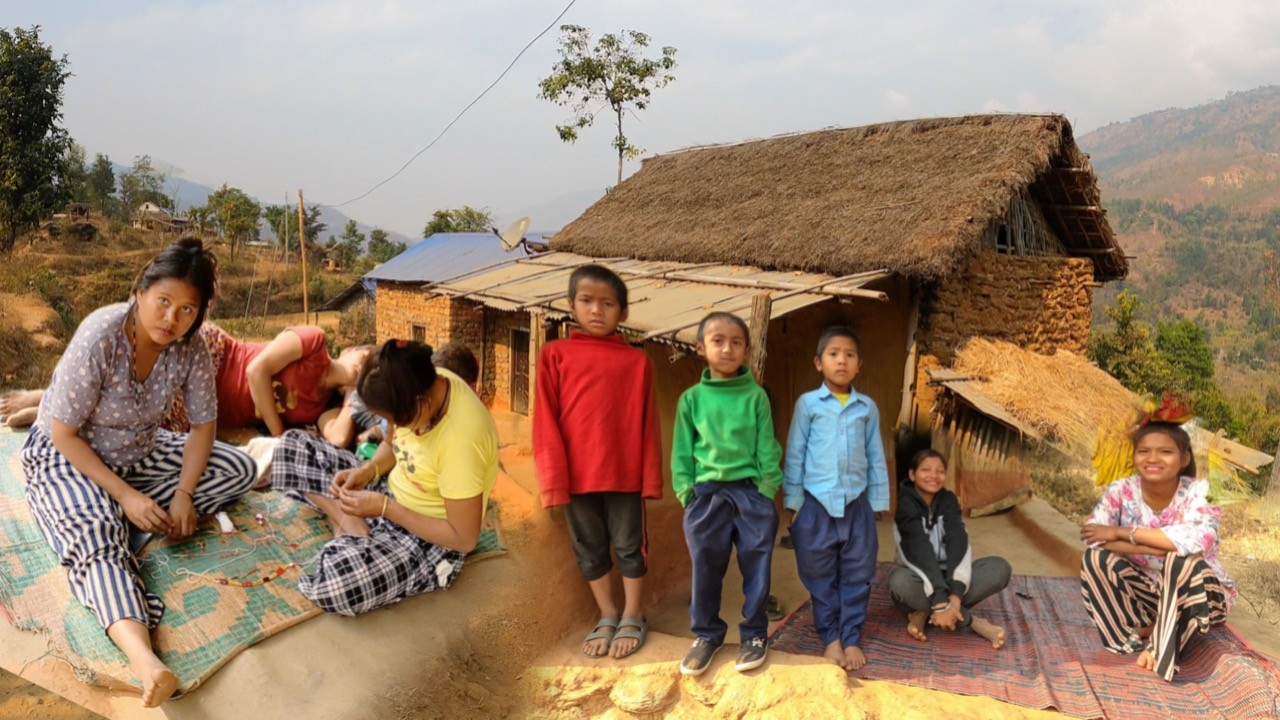 The Simple Happy Lifestyle in the Unseen Rural Mountain Village | Traditional Living | BijayaLimbu