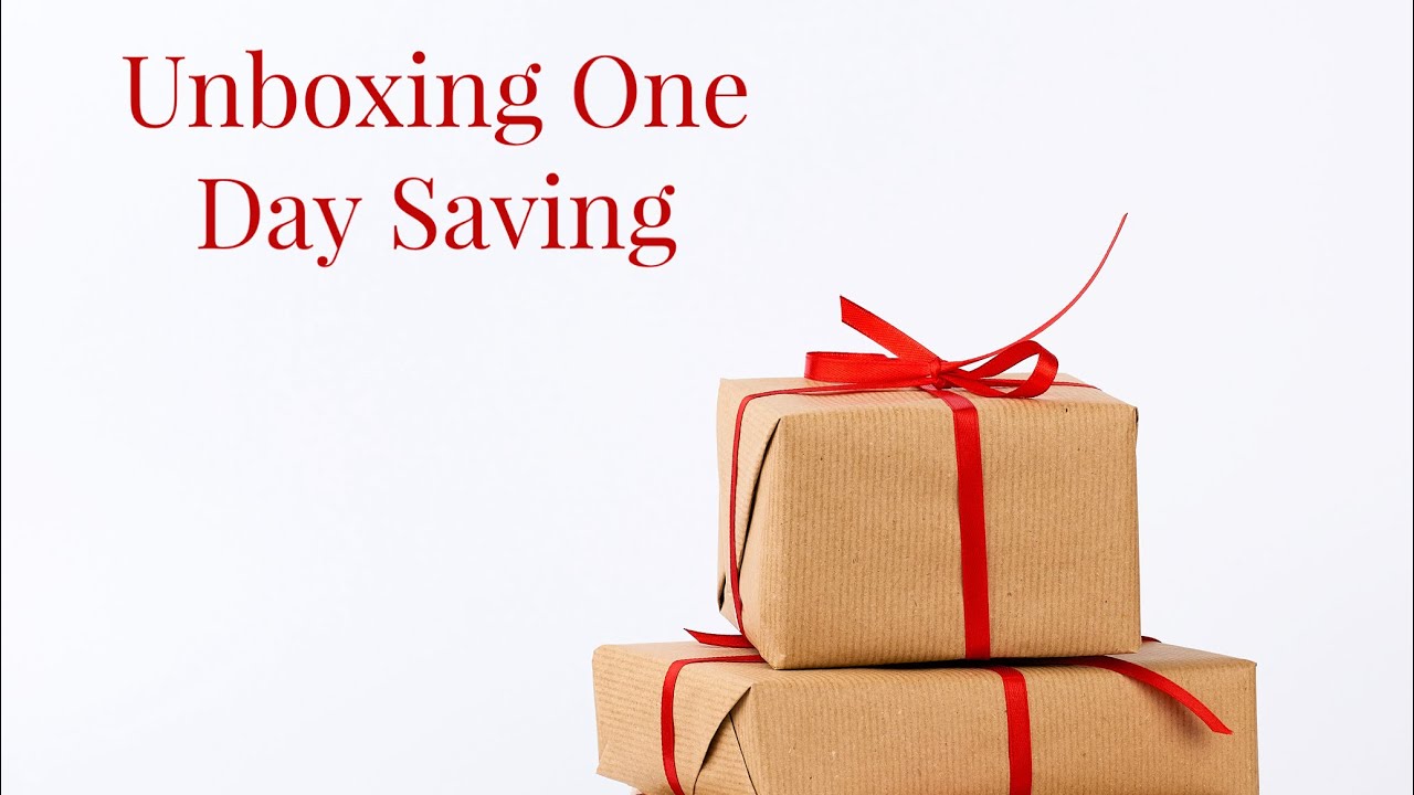 Unboxing Diamond Painting One Day Saving