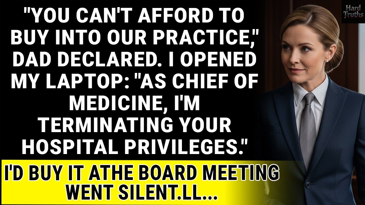 Parents Said I Was 'Too Poor' For Their Medical Practice—Not Knowing I Own The Hospital