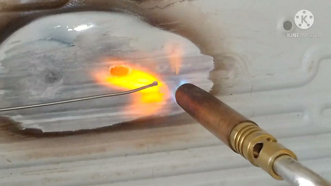 paano ang paghinang ng aluminum evaporator