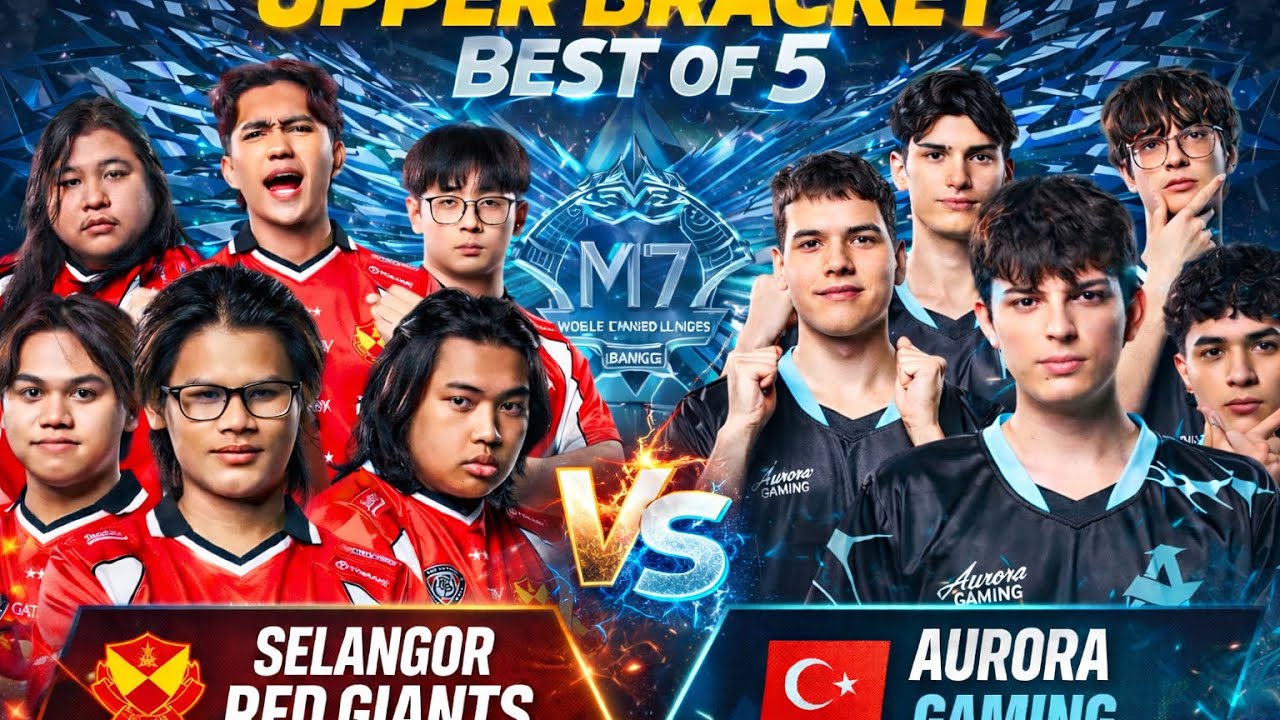 SRG vs Aurora turkey Game 2 Best off 5 #mlbb #mlbbm7 #srg #aurora #onic #rrq #evos #mobilelegends