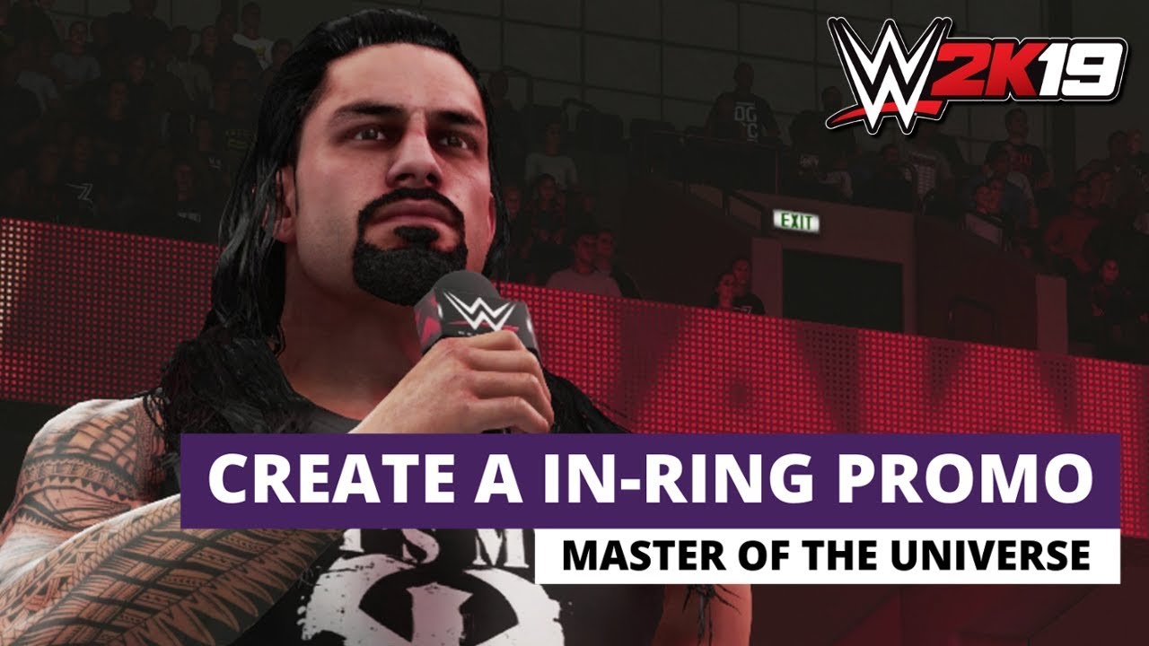 How To Create The Best Promo For Universe Mode? (WWE 2K19) 🎙️