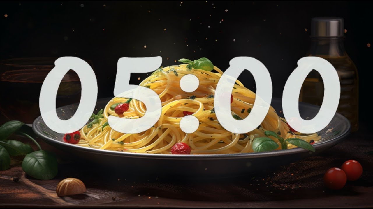 5 Minute Timer Spaghetti