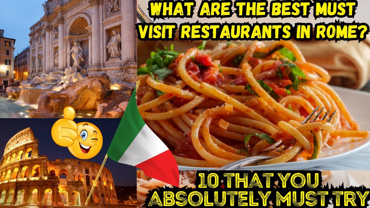 Best Restaurants in Rome 2024: #5 Will Leave You Speechless!