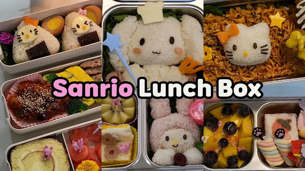 🍱🥢Sanrio Character Lunchbox Recipes