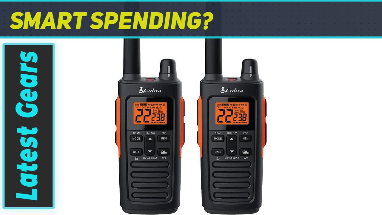 Walkie-talkie Cobra RX680: najlepszy towarzysz przyg&oacute;d