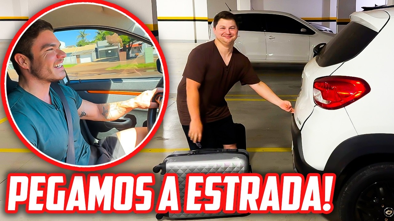PEGUEI A ESTRADA COM MEU MELHOR AMIGO! 