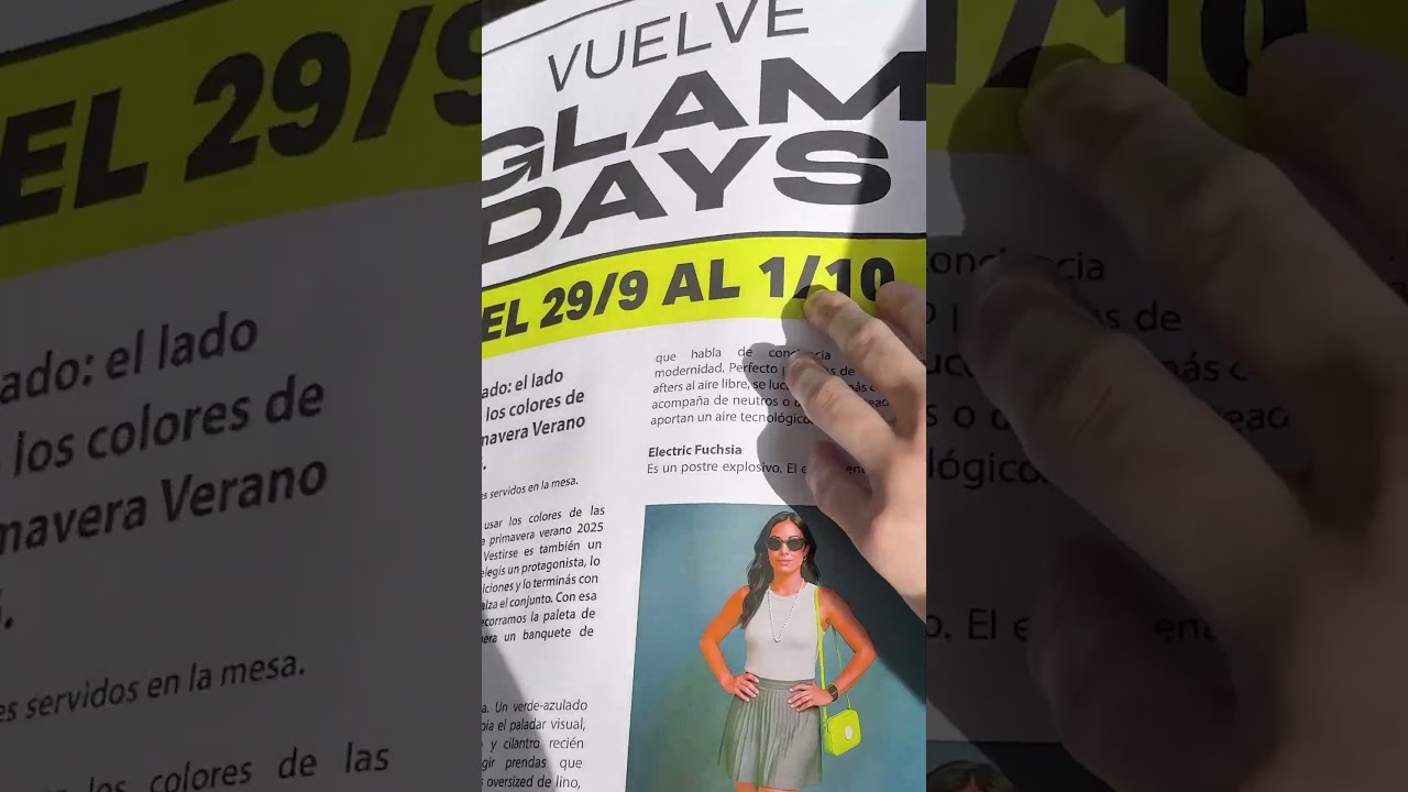 GlamDays ya est&aacute; ON  #GlamDays #EventoDeModa #ModaOnlineArgentina