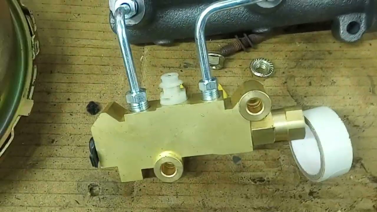Buick Wildcat Brake Booster and Master Cylinder upgrade