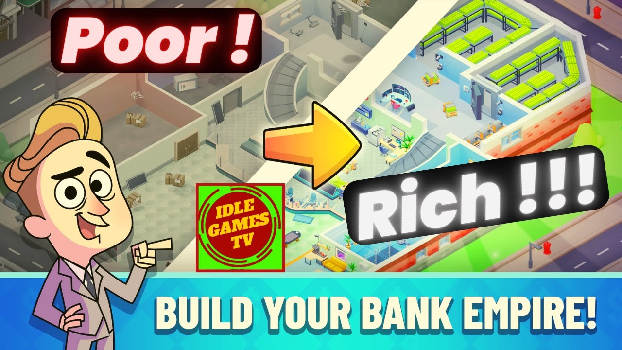 Idle Bank Tycoon - Money Empire Gameplay, beginner tips and tricks, guide, review