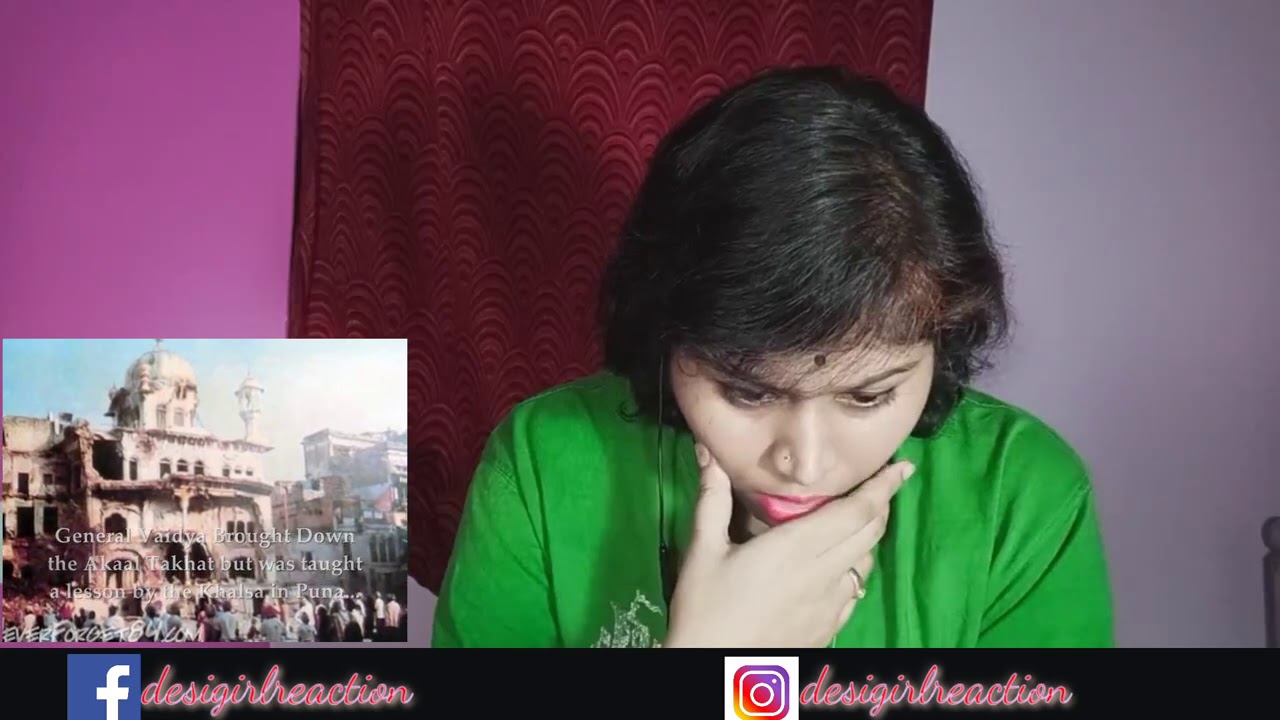 Desi girl reaction on * Legends of the Khalsa Panth*