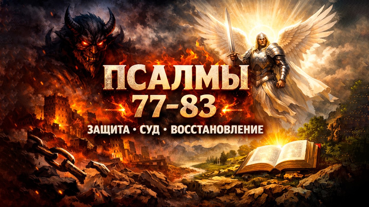❗ ПСАЛМЫ 77–83 — ЗАЩИТА, СУД И ВОССТАНОВЛЕНИЕ 🔥