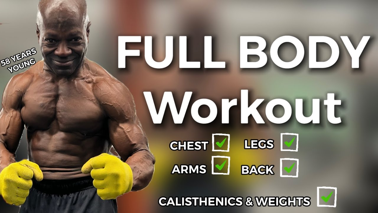 FULL BODY WORKOUT: SCULPT THE WHOLE BODY | CALISTHENICS & WEIGHTS