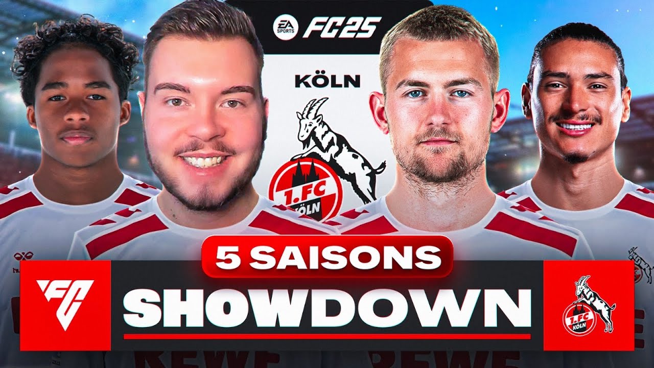 XXL 5-SAISONS SPECIAL 1.FC KÖLN STG-SHOWDOWN vs. @DennisGamingTV!! 😍🤚🏻 FC25: STG-Showdown