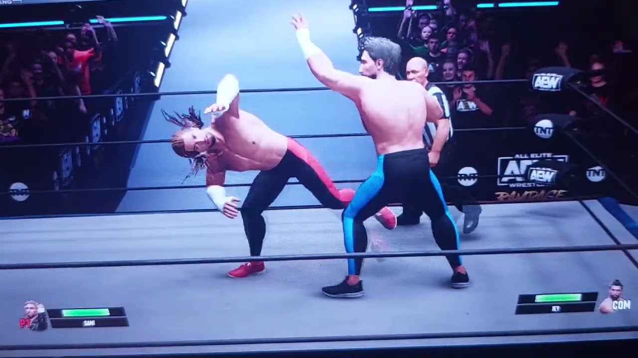 Sami Zayn vs Jey Uso UAEW RAMPAGE 