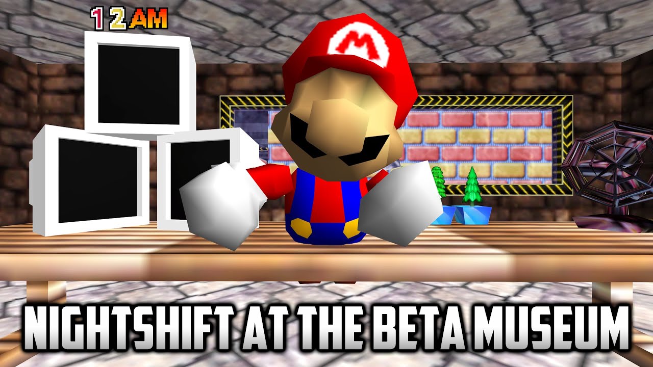 ⭐ Super Mario 64 - Nightshift at the Beta Museum (All Jumpscares)