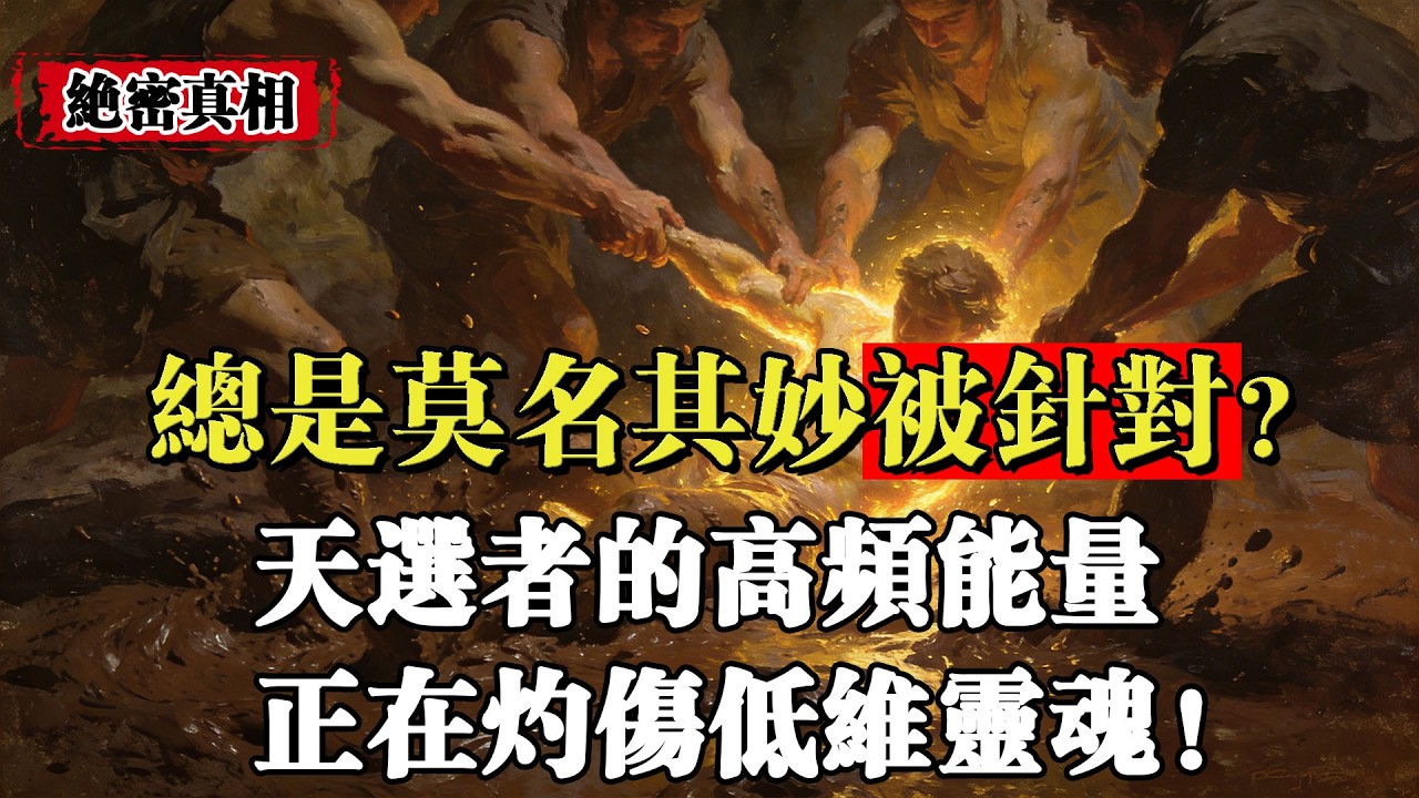 『天選之人』为什么你总是莫名其妙被针对？天选之人必看的磁场真相：你的高频能量正在灼伤低维灵魂！