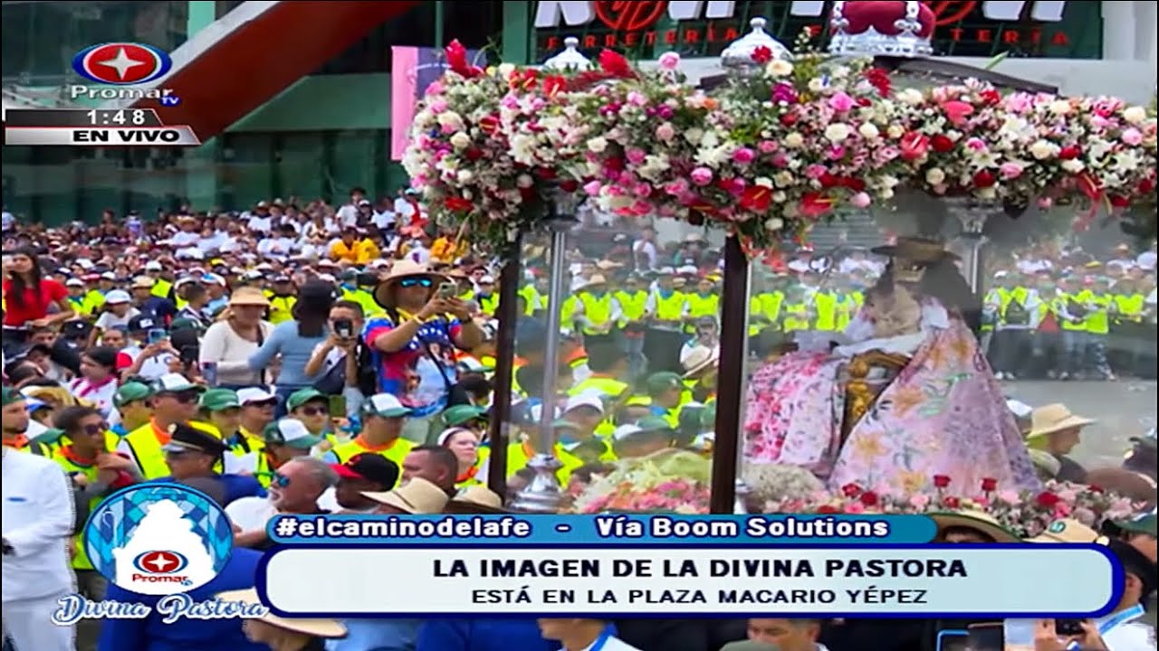Llegada de la Divina Pastora a la Plaza Macario Yépez de Barquisimeto (Visita 168)🇻🇪 14/ene/2026
