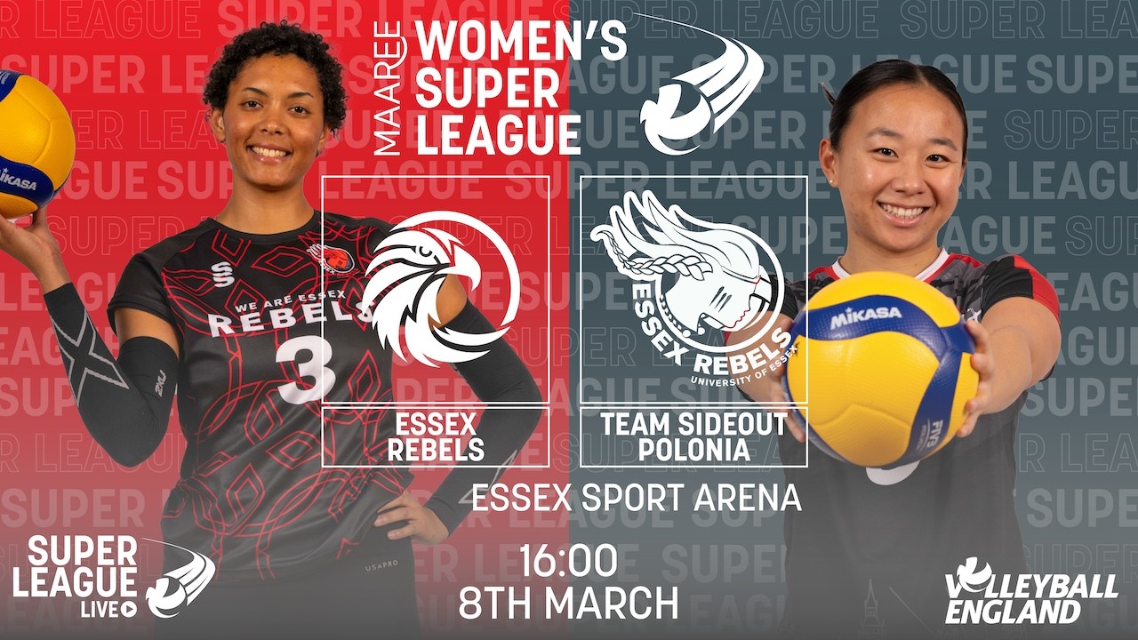 Super League Live | Essex Rebels v Team SideOut Polonia  | MARREE  Women's Super League