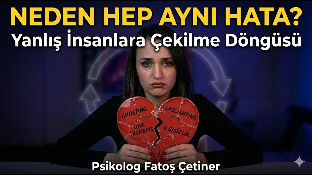 Neden Hep Yanlış İnsanlara Çekiliyorum? | Psikolojik Döngüleri Anlamak  | Psikolog Fatoş Çetiner