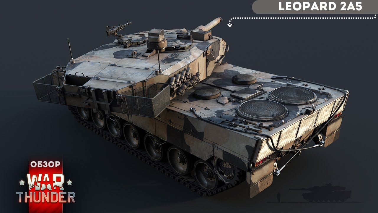 ТОПОВЫЙ НЕМЕЦКИЙ ТАНК || Обзор Leopard 2A5 в War Thunder