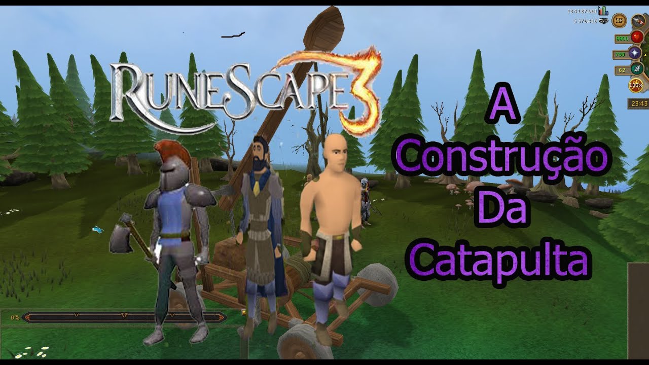 A construção da catapulta - Missão 2015 (RuneScape)