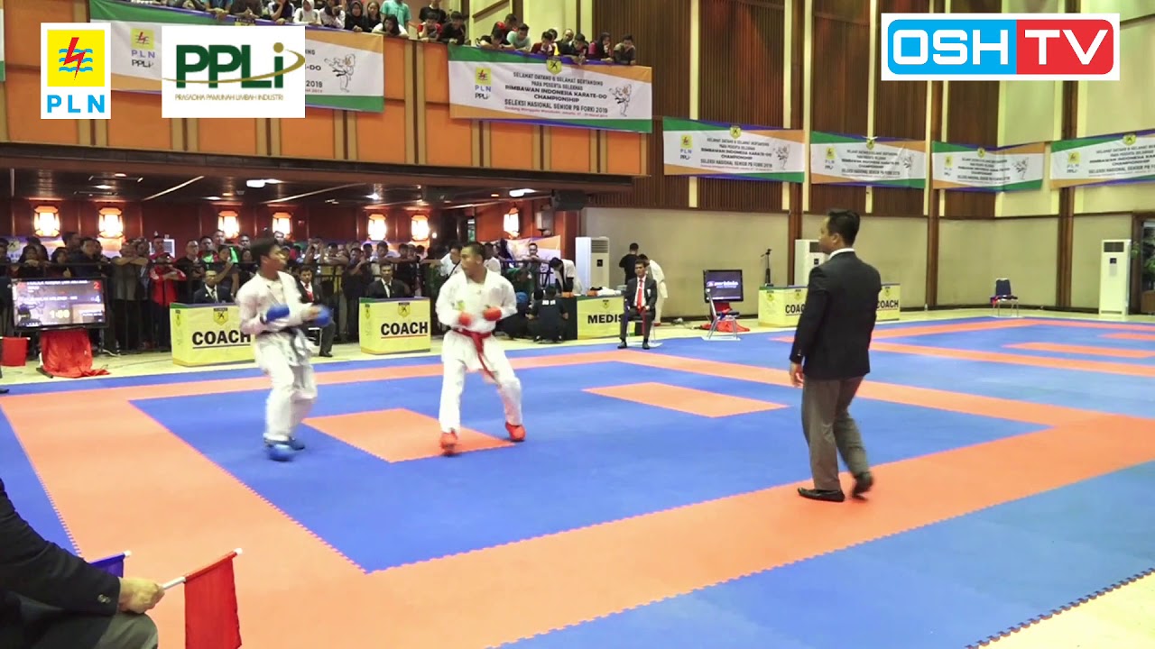 Halim Nur Arlendi Vs I Kadek Krisna Dwi - Seleknas PB FORKI 2019 Rimbawan Karate Championship