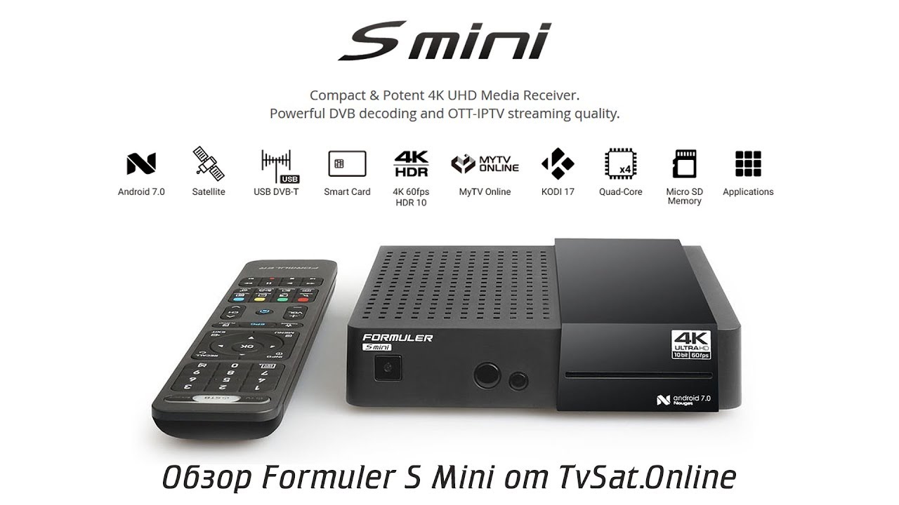 Обзор Formuler S Mini от TvSat.Online