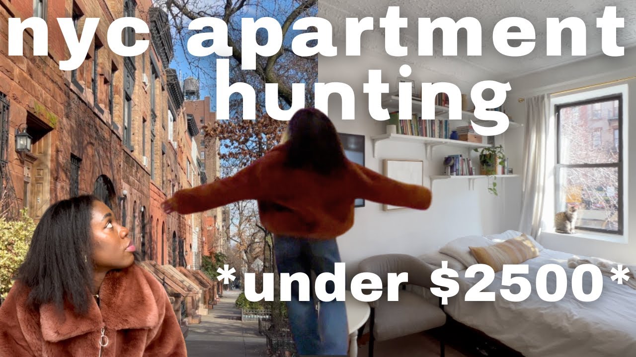 REALISTIC NYC APARTMENT HUNTING (tours + prices)! Touring 4 Manhattan apartments between $2200-2500