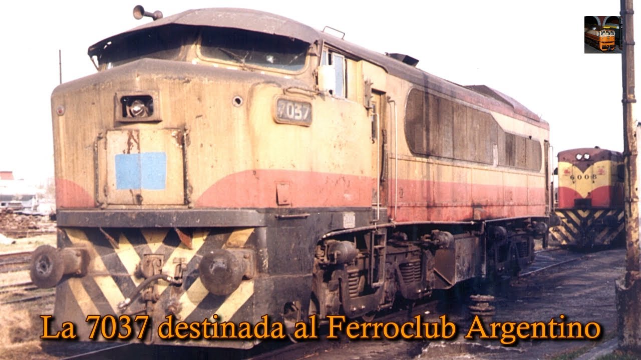 Baldwin Lima Hamilton 7037 del Ferroclub Argentino en Km 5 Gerli