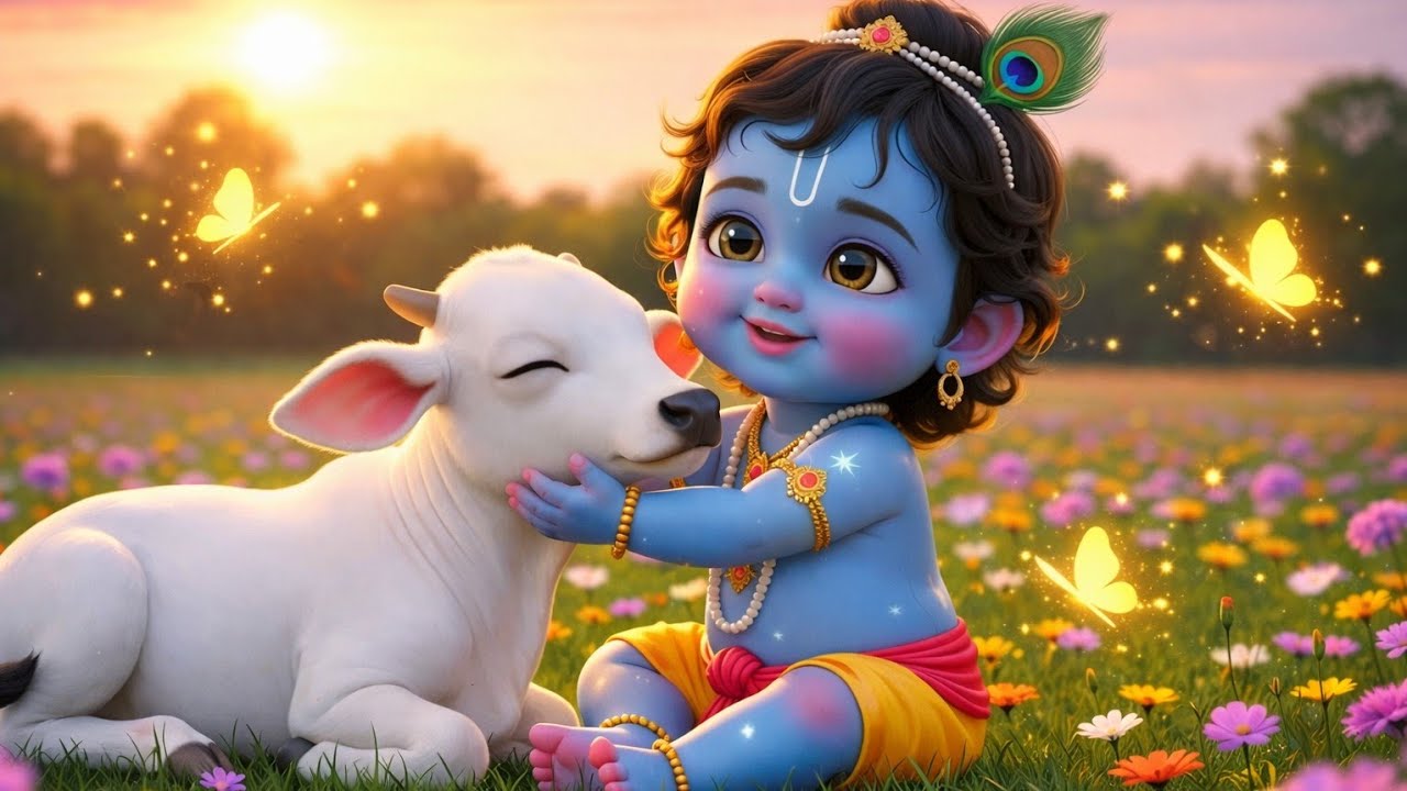 Choti Choti Gaiya, Chote Chote Gwal | छोटी छोटी गैया | #Little Krishna Bhajan - Krishna Bal Leela