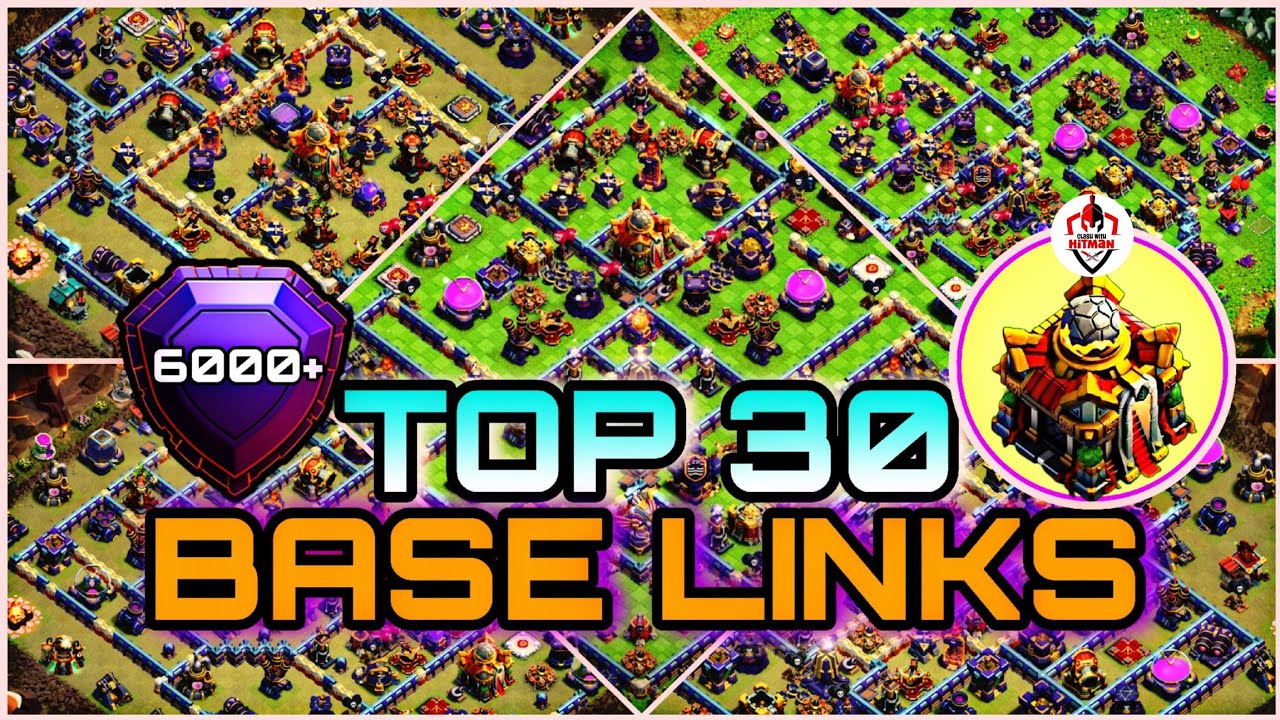 TOP 30 Best TH16 LEGEND BASE Links | Clash of Clans Base Layout