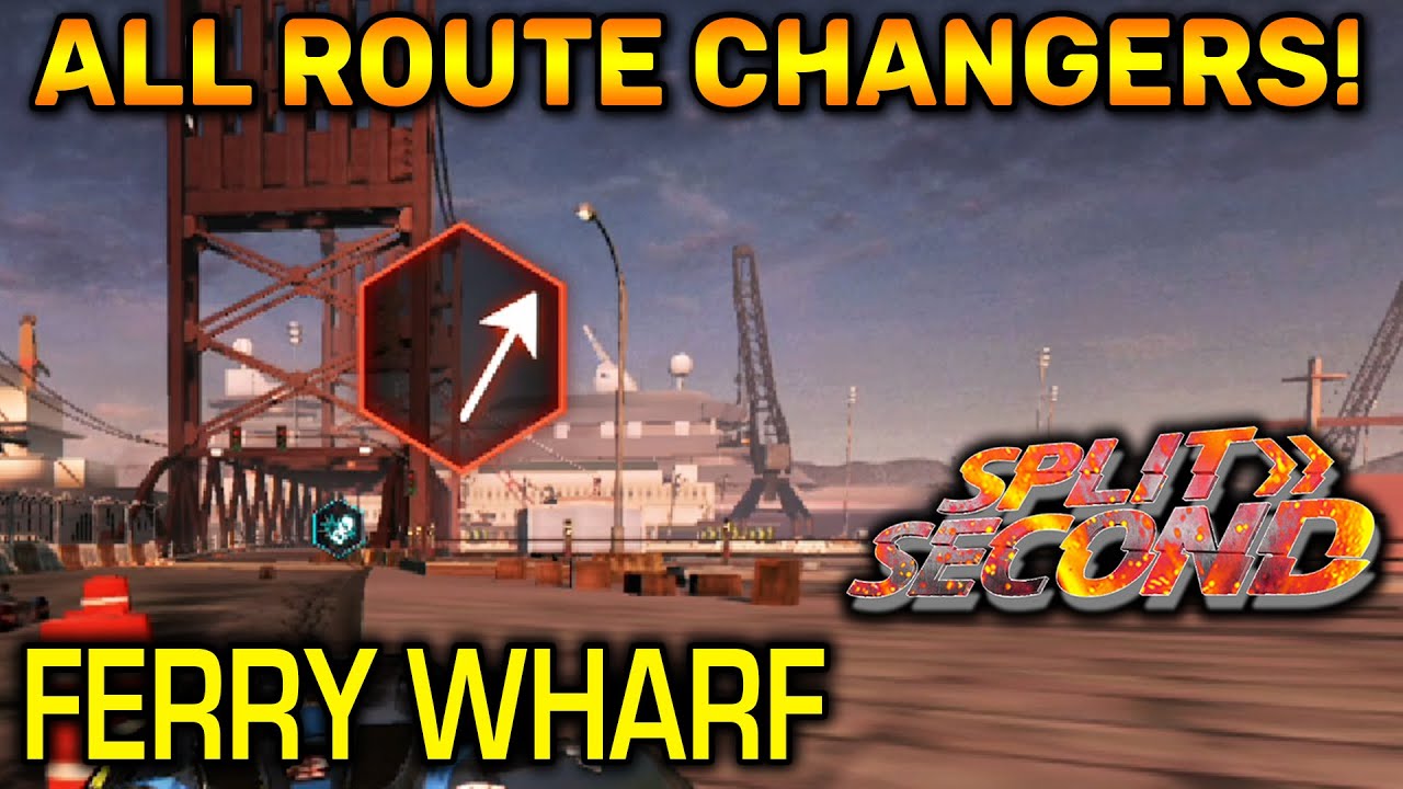A HUGE Ship CUTS US OFF in Ferry Wharf! | Split/Second