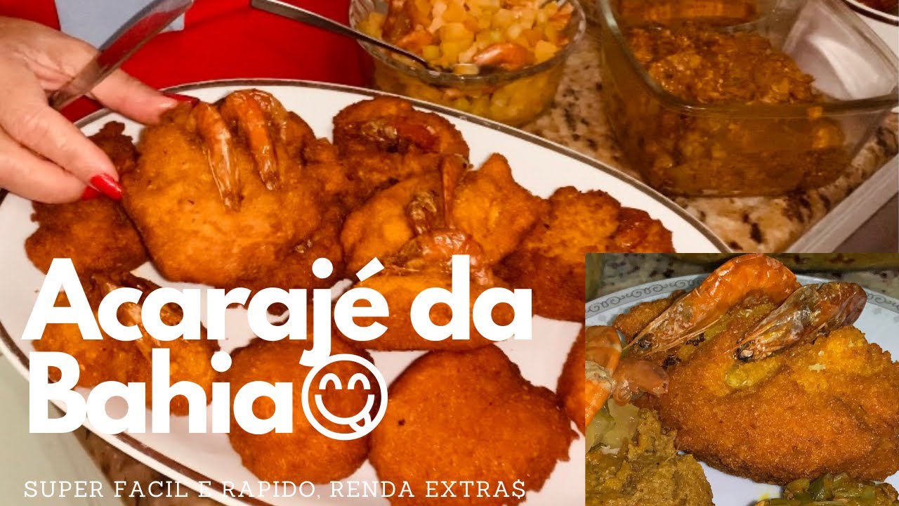 Acarajé da Bahia-passo a passo