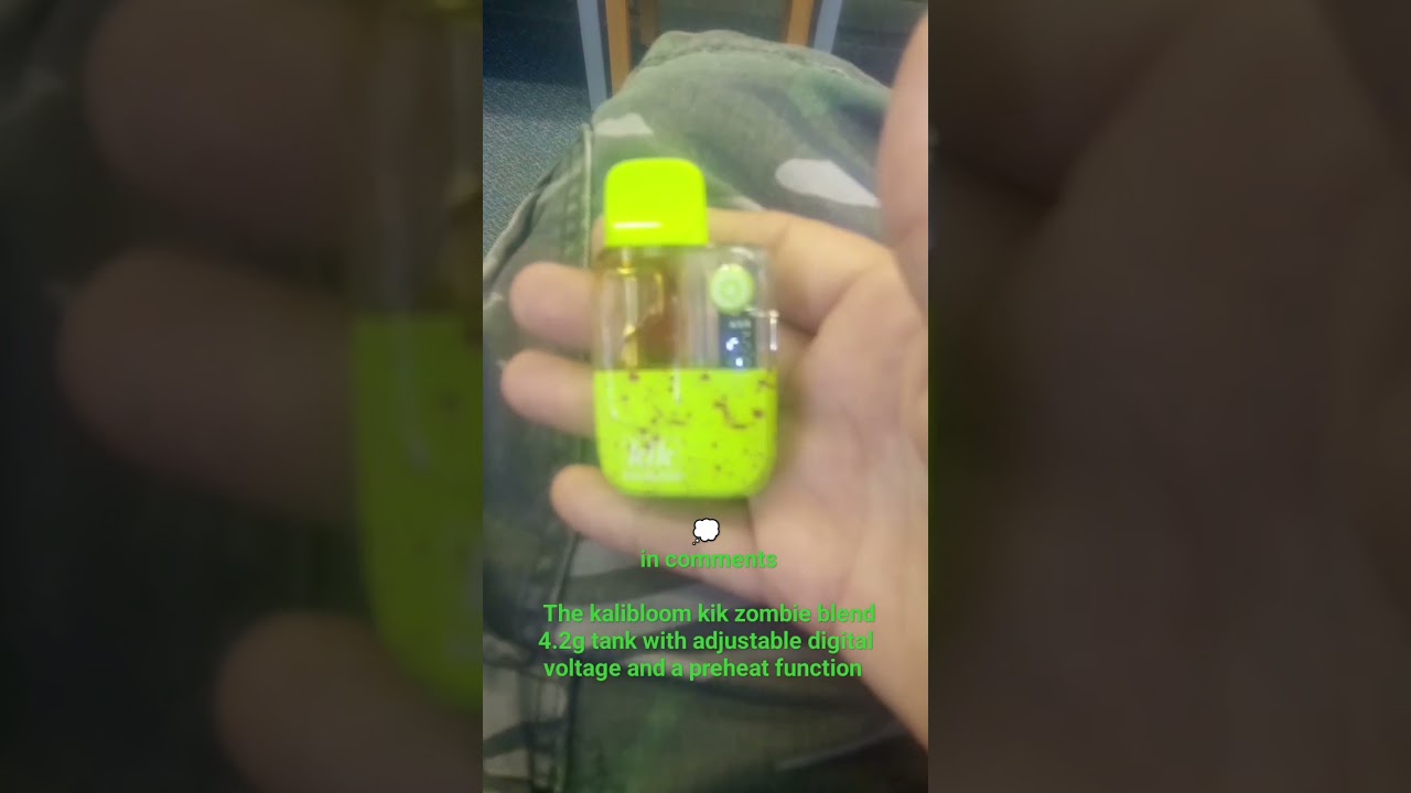 💭 on the kalibloom kik zombie blend= thch hhcp thcp and liquid diamond thca!