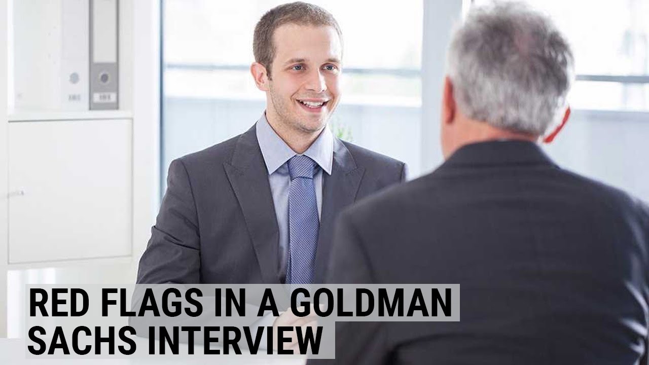 This behavior could kill your chances in a Goldman Sachs interview