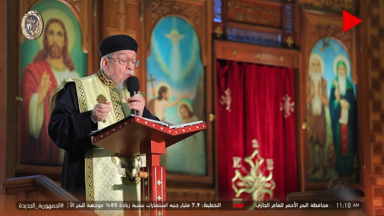 عظة الأحد - القمص مرقس جورج: لو سكنت جوانا كلمة ربنا هتلاقي قلبنا يمتليء بالسلام