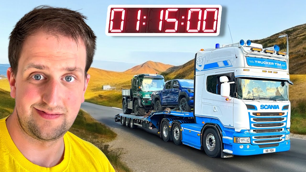 WALES & BACK IN A DAY *AGAINST THE CLOCK* | #truckertim