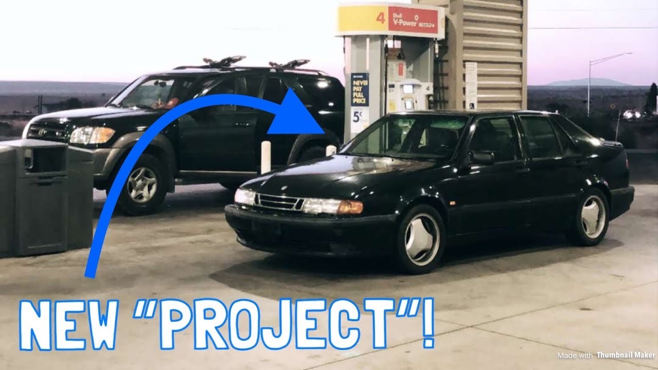 Saab 9000 Front Brake Replacement and Introduction!