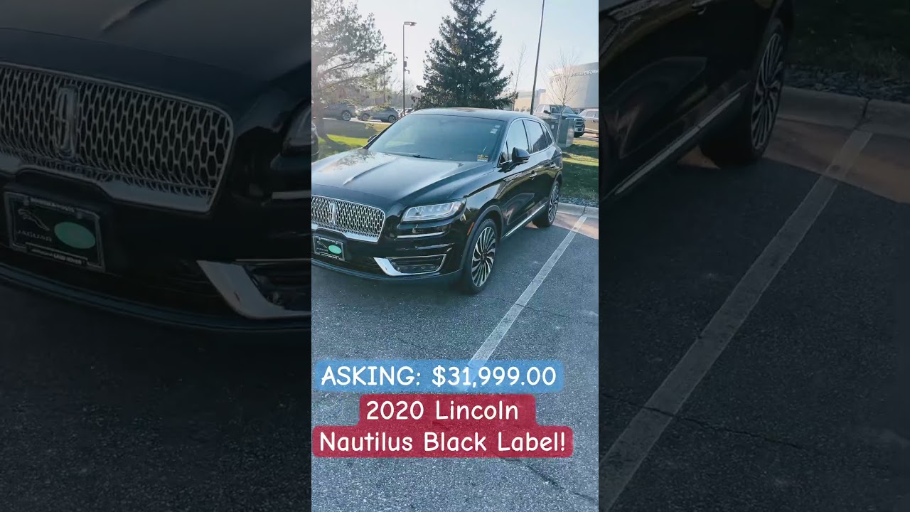 2020 Lincoln Nautilus Black Label - Infinite Black!