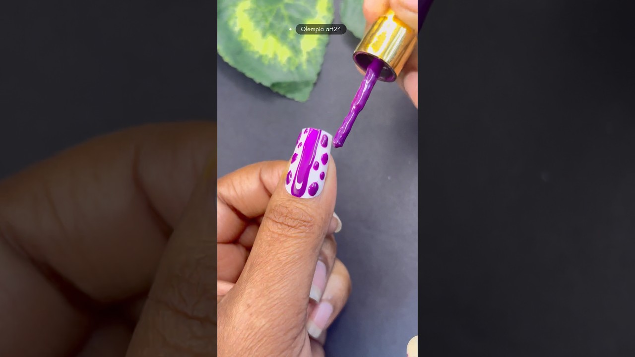 Party wear nails 💅 design at home 