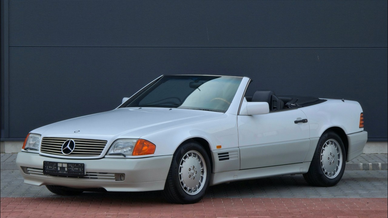 1991 Mercedes-Benz 500 SL R129 5.0 V8 326HP Automatic Arctic White